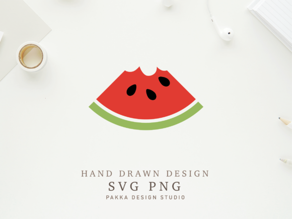 Bitten Watermelon Svg Summer Silhouette
