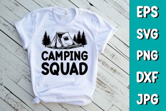 Camping Squad SVG: Graphics & Crafts Review
