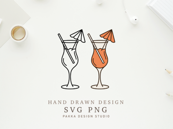 Cocktail Glass Svg Beach Drink Svg Graphics and Crafts