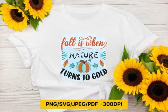 Fall Sublimation PNG, SVG Graphics and Crafts Design