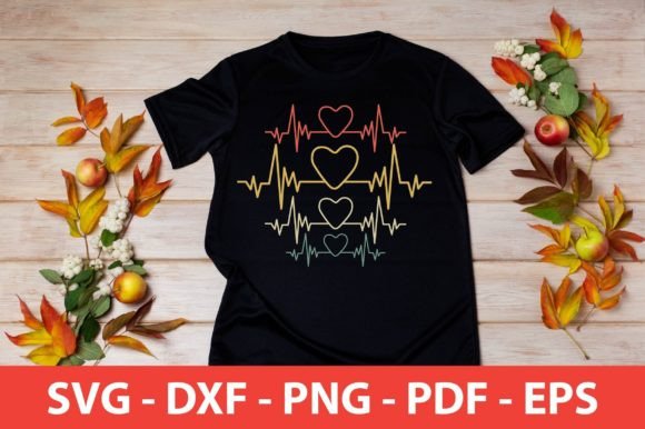 Heartbeat Svg T-shirt Design Review