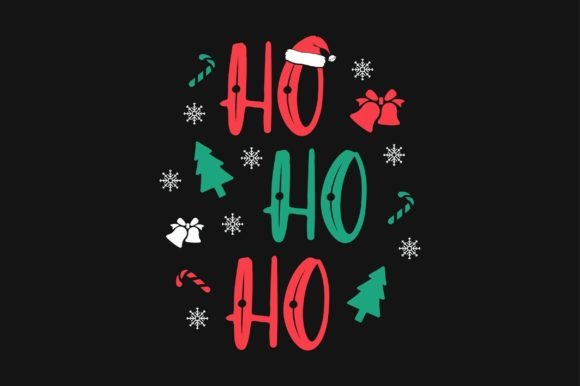 HOHOHO Christmas Typography: A Graphics & Crafts Review