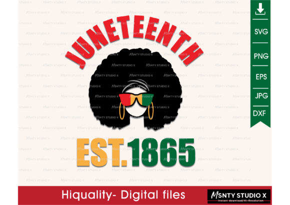 Juneteenth Svg, Afro Girl Svg Graphics