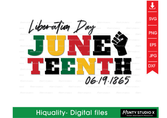 Juneteenth Svg, Liberation Day Svg
