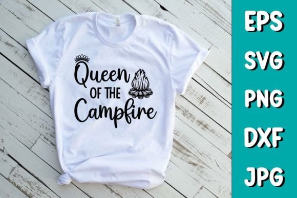 Queen of the Campfire: Camping SVG Review for Local Business Graphics