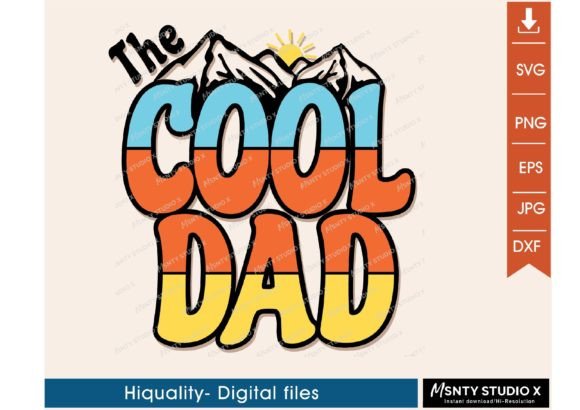 The Cool Dad Svg: Graphics for Crafts